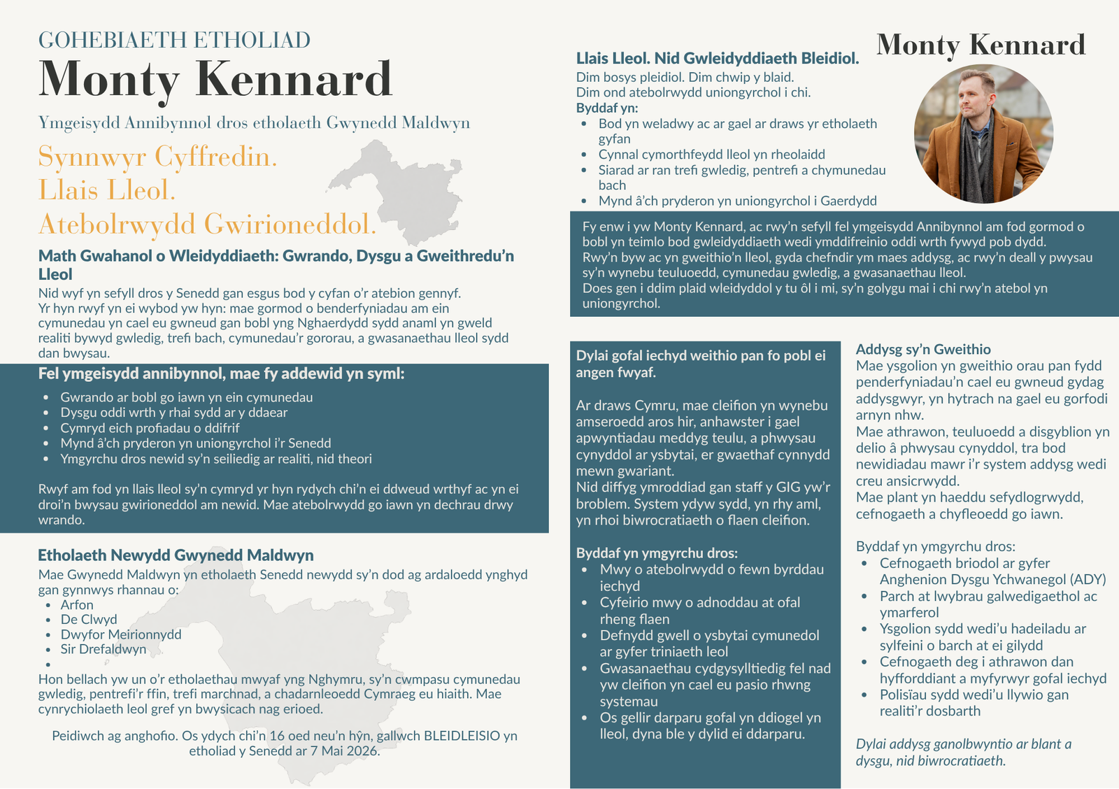 Cymraeg MK A5 Flyer Front